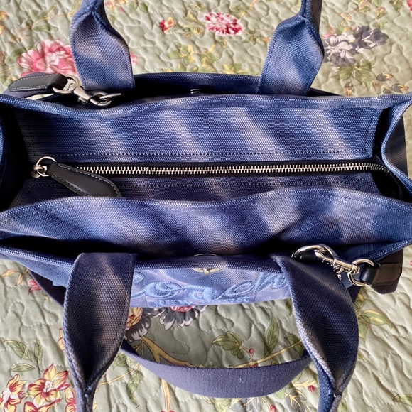 Coach Cargo Tote Bag - Tie Dye Cotton Bag - Picture 4 of 14